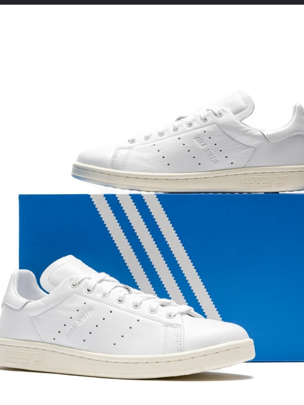 Adidas Original Stan Smith Lux IG6421 Leather Sneakers Size 8.5